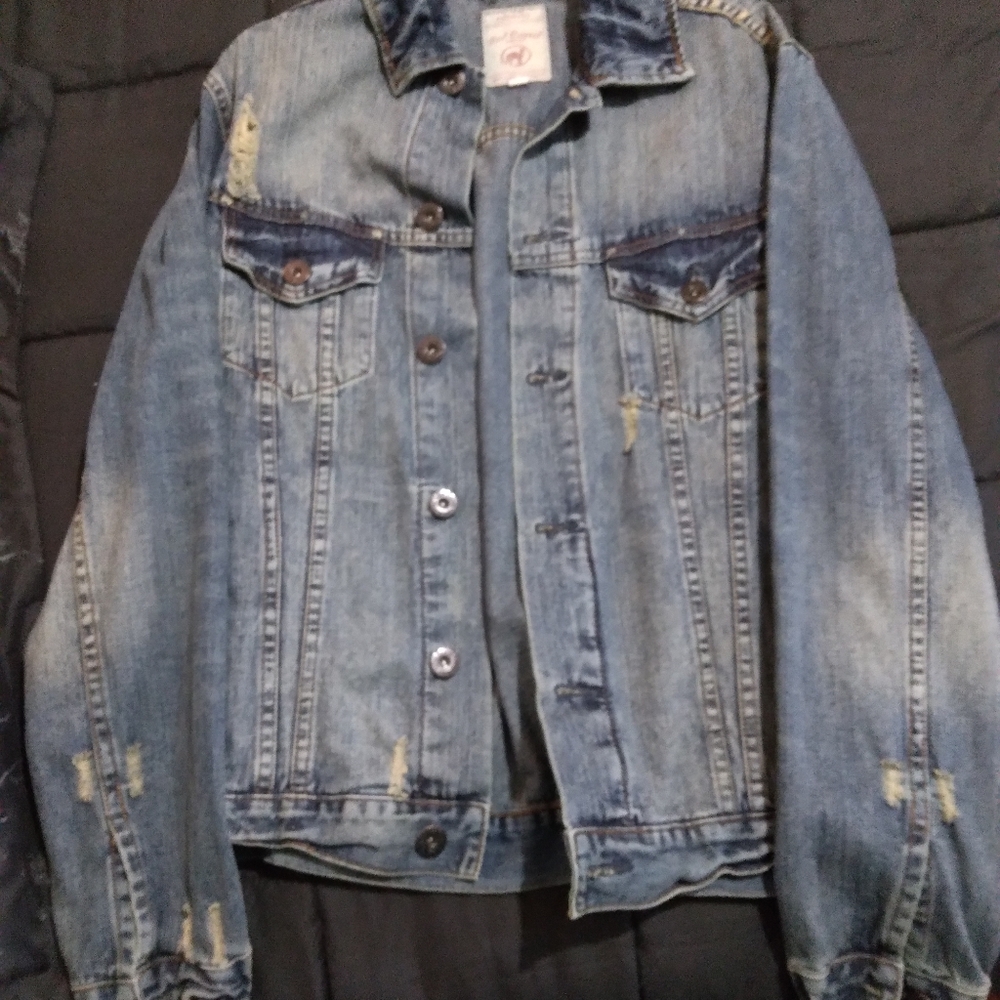Red Camel Denim Jacket